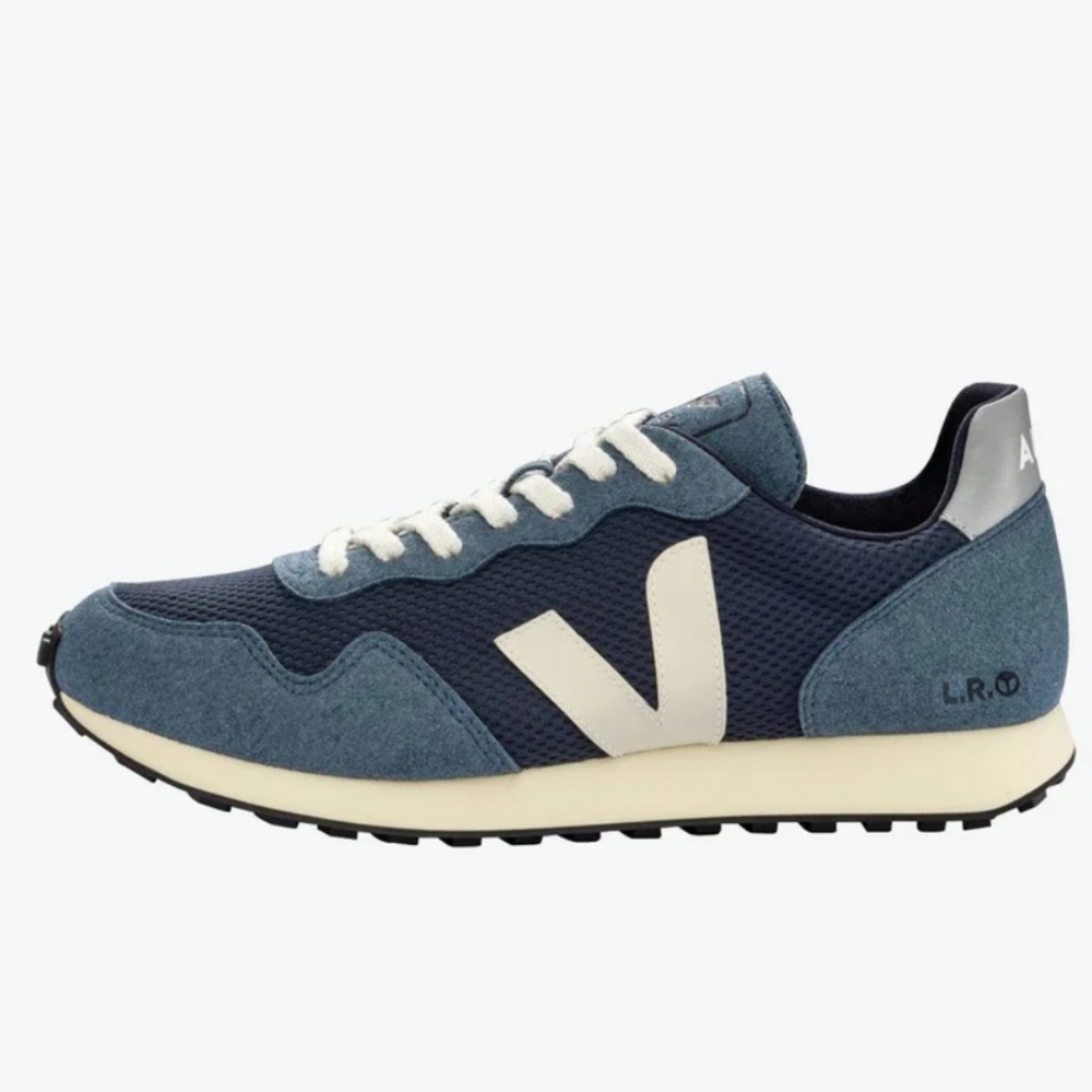 Veja Navy and Cream Women's Sneakers